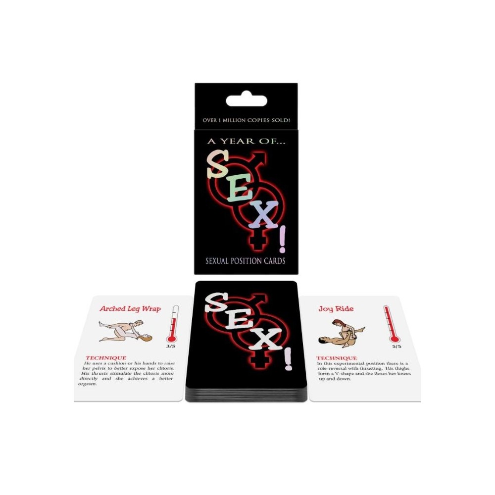 KHEPER GAMES - JUEGO DE CARTAS POSTURAS SEXUALES UN AÑO DE...¡SEXO!