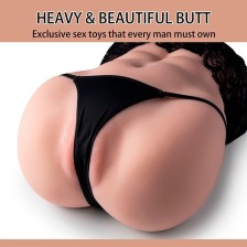 XISE - LYDIA MASTURBATEUR VAGINAL FÉMININ AVEC POUSSE 25 CM