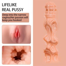 XISE - LYDIA Masturbator für die weibliche Vagina mit Stoßfunktion, 25 cm