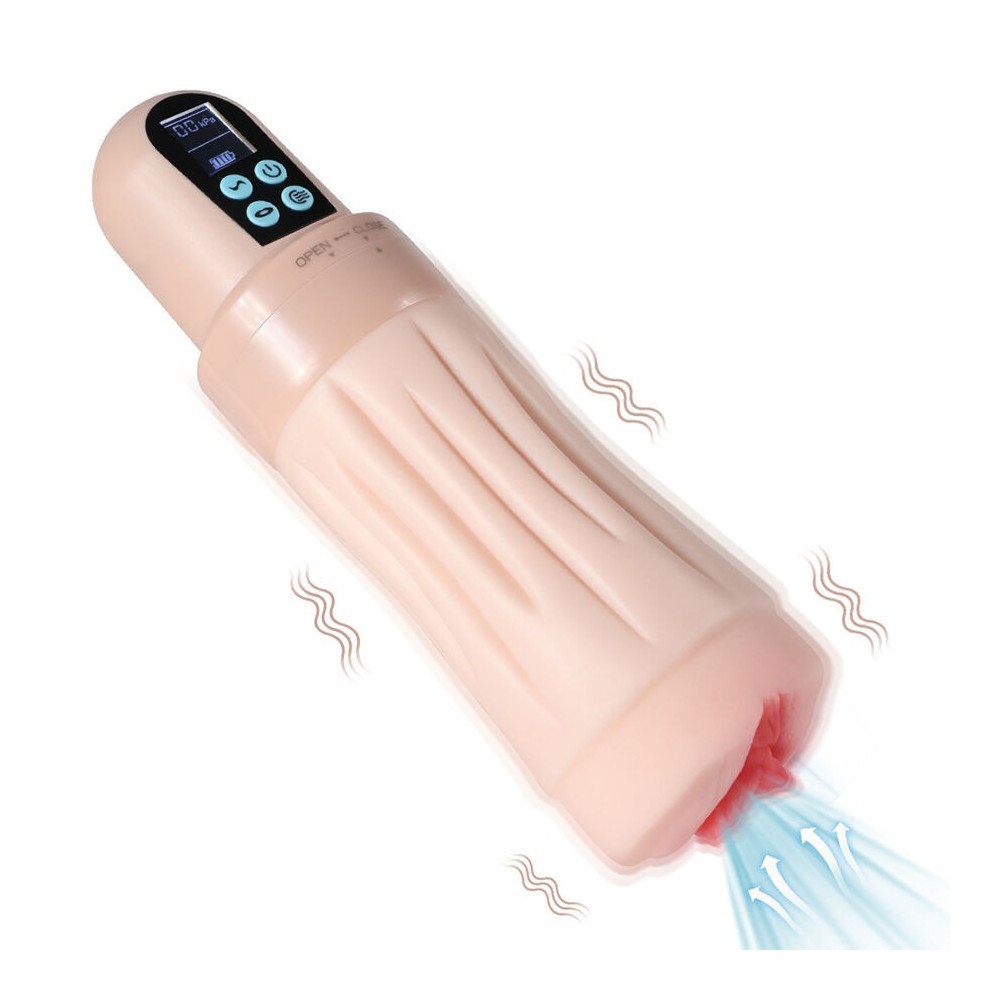 XISE - SUCTROKER V3.0 III MASTURBADOR VAGINAL COM VIBRAÇÃO