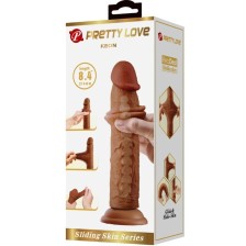 PRETTY LOVE - GODE RÉALISTE KEON 21 CM MARRON