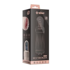 XISE - SUCTROKER V3.0 III MASTURBATORE VAGINALE CON VIBRAZIONE