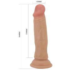 PRETTY LOVE - QUENTIN DILDO REALISTA 18 CM CARNE