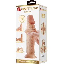 PRETTY LOVE - QUENTIN DILDO REALISTA 18 CM CARNE