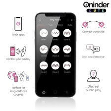 ONINDER CUTE - VIBRATORE LOVE BUNNY PER PUNTO G E CLITORIDE - APP GRATUITA IN TUTTO IL MONDO