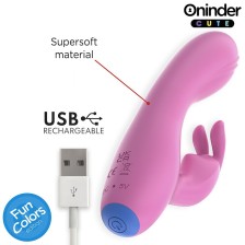 ONINDER CUTE - LOVE BUNNY VIBRADOR DE PONTO G E CLITÓRIS - APLICATIVO MUNDIAL GRATUITO