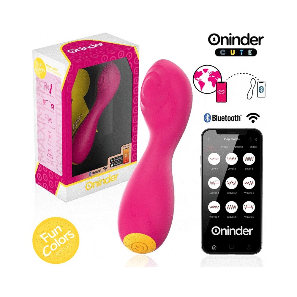 ONINDER CUTE - LOVE BUDDY MASTER G-SPOT VIBRATOR - KOSTENLOSE WELTWEITE APP