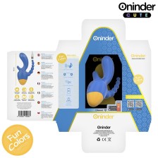 ONINDER CUTE - LOVE 3 SOME TRIPLE VIBRATOR - FREE WORLDWIDE APP