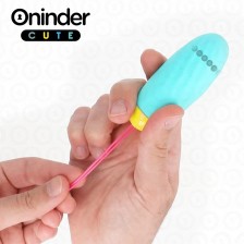 ONINDER CUTE - ŒUF VIBRO-GEMS ROTATIF EN SILICONE LOVE PLEASURE - APPLICATION GRATUITE DANS LE MONDE ENTIER
