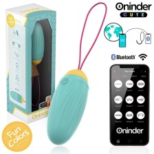 ONINDER CUTE - LOVE PLEASURE ROTATING SILICONE VIBRO-GEMS EGG - FREE WORLDWIDE APP