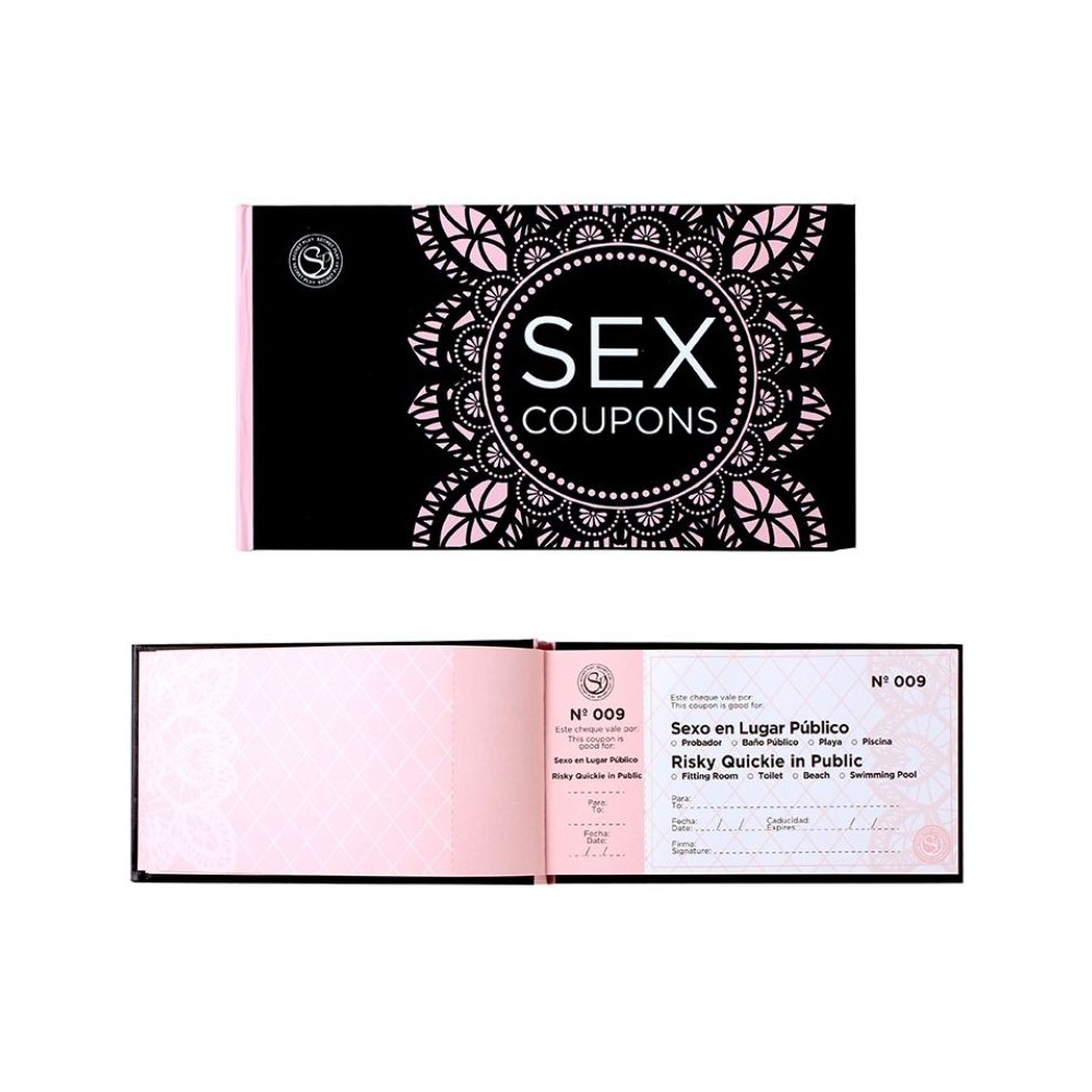 SECRETPLAY - COUPONS SEXE (ES/EN)