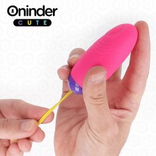 ONINDER CUTE - ŒUF VIBRO-WAVE EN SILICONE POUR LE PLAISIR ET L'AMOUR - APPLICATION GRATUITE DANS LE MONDE ENTIER