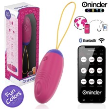 ONINDER CUTE - UOVO VIBRO-ONDA IN SILICONE PER PIACERE AMORE - APP GRATUITA IN TUTTO IL MONDO