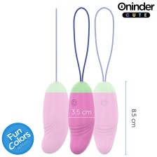 ONINDER CUTE - LOVE PLEASURE 360 GOTATING VIBRO-EGG SILICONE - GRATUITO EM TODO O MUNDO