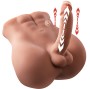 XISE - BERTLETT GODEMICHET ASS GODEMICHET RÉALISTE ET MASTURBATEUR ANUS POSITION DE FACE AVANT AVEC POUSSE 18 CM
