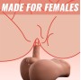 XISE - BERTLETT DILDO ASS DILDO REALISTICO E MASTURBATORE ANALE POSIZIONE FRONTALE CON SPINTA 18 CM