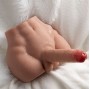 XISE - PEEL DILDO ASS MASTURBATEUR RÉALISTE À PILULE AVANT AVEC POUSSE 17,5 CM