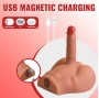 XISE - PEEL DILDO ASS DILDO MASTURBATORE REALISTICO POSIZIONE FRONTALE CON SPINTA 17,5 CM