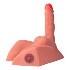XISE - MICHAEL REALISTISCHER DILDO UND ANUSMASTURBATOR MIT STOSSFUNKTION, 15 CM