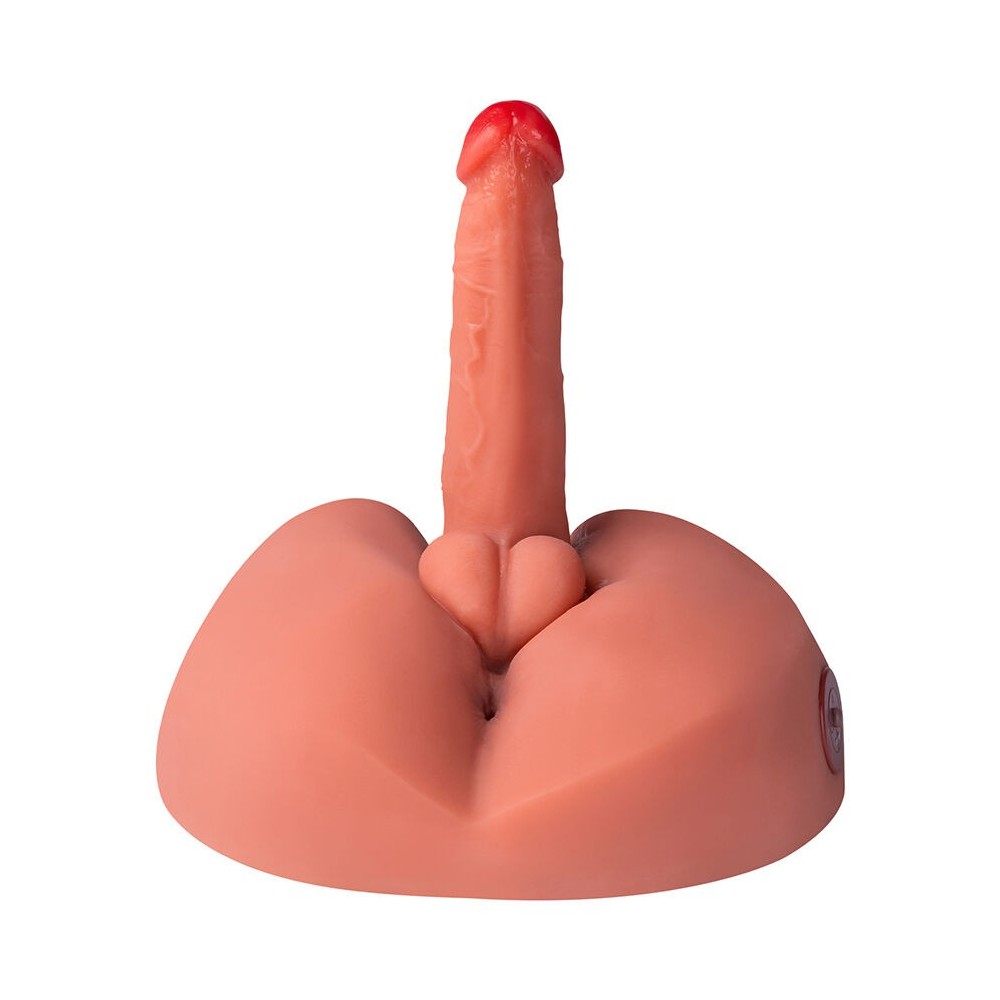 XISE - MIELE DILDO MASTURBATORE REALISTICO CON VIBRAZIONE 25 CM