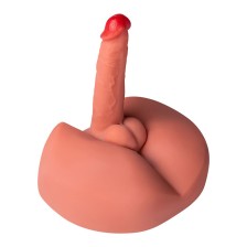 XISE - MIELE DILDO MASTURBATORE REALISTICO CON VIBRAZIONE 25 CM