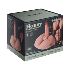 XISE - HONEY REALISTIC DILDO MASTURBATOR WITH VIBRATION 25 CM