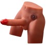 XISE - JASON DILDO MASTURBATORE REALISTICO CON SPINTA E VIBRAZIONE 17 CM
