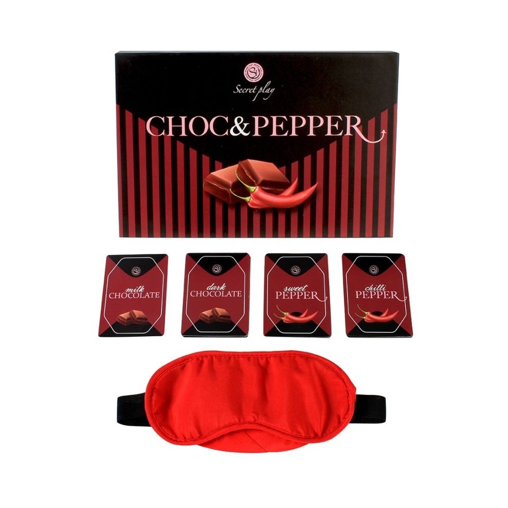 SECRETPLAY - SPIEL "CHOC & PEPPER" (ES/EN)