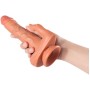 SHEQU - JULIAN DILDO AND CLITORIS STIMULATOR WITH VIBRATION AND REMOTE CONTROL 16 CM
