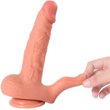 SHEQU - HAYDEN DILDO UND KLITORISSTIMULATOR MIT VIBRATION UND FERNBEDIENUNG 16 CM