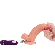 SHEQU - IRON DRAGON VIBRATOR DILDO WITH REMOTE CONTROL 17.5 CM