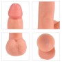 SHEQU - DILDO VIBRATÓRIO FANTASMA COM CONTROLE REMOTO 20 CM