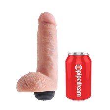 KING COCK - PENE EIACOLATORE NATURALE REALISTICO 20.32 CM