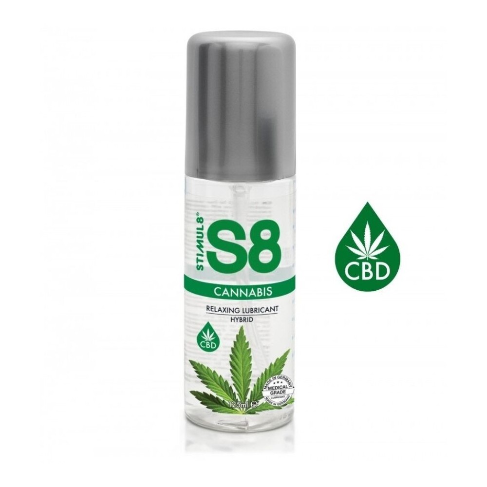 STIMUL8 - S8 LUBRIFICANTE IBRIDO ALLA CANNABIS 125 ML