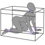 SECRET DOME - KINK CLUB LA NICHE CABIN PURPLE