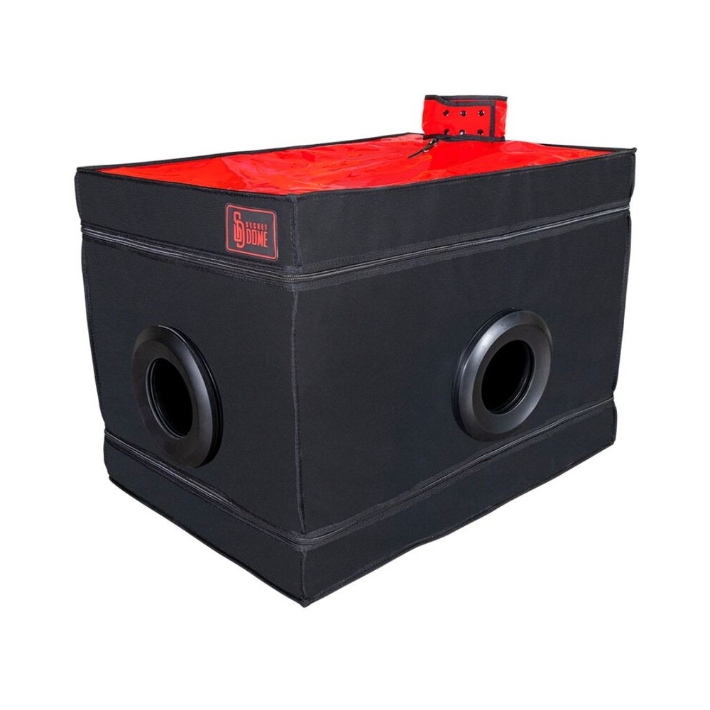 SECRET DOME - KINK CLUB LA NICHE CABINE NOIR ET ROUGE