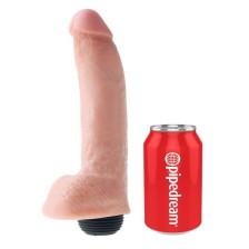 KING COCK - PENE EIACOLATORE NATURALE REALISTICO 22.86 CM