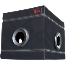 SECRET DOME - KINK CLUB LA NICHE CABIN BLACK & RED