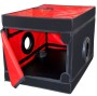 SECRET DOME - KINK CLUB LA NICHE CABIN PRETO E VERMELHO
