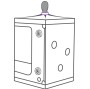 SECRET DOME - KINK CLUB CABIN SCANDALE PURPLE