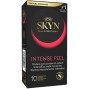 SKYN - PRÉSERVATIF TEXTURÉ À LA SENSATION INTENSE AVEC UN DESIGN ONDULÉ 10 UNITÉS