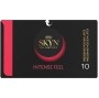 SKYN - PRÉSERVATIF TEXTURÉ À LA SENSATION INTENSE AVEC UN DESIGN ONDULÉ 10 UNITÉS