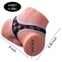 XISE - TRACY MASTURBATORE MULTIPOSIZIONE REALISTICO VIBRANTE PER VAGINA E ANO