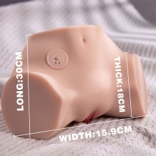 XISE - FENNIE MASTURBATEUR RÉALISTE MULTIPOSITIONS POUR VAGIN ET ANUS AVEC VIBRATION
