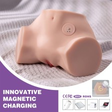 XISE - FENNIE MASTURBATEUR RÉALISTE MULTIPOSITIONS POUR VAGIN ET ANUS AVEC VIBRATION