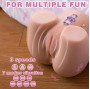 XISE - CONNIE BACK MASTURBATOR FÜR VAGINA UND ANUS, REALISTISCHE MEHRFACHPOSITIONEN MIT VIBRATION