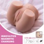 XISE - CONNIE BACK MASTURBATOR FÜR VAGINA UND ANUS, REALISTISCHE MEHRFACHPOSITIONEN MIT VIBRATION