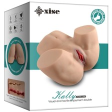 XISE - KALLY REALISTISCHER MULTIPOSITIONS-VAGINA- UND ANUS-MASTURBATOR
