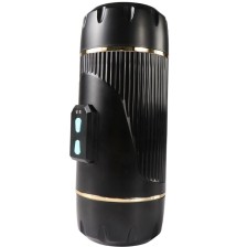 SHEQU - KAY DOUBLE MASTURBATOR WITH DUAL MOUTH AND VAGINA VIBRATION