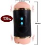 SHEQU - KAY DOUBLE MASTURBATEUR AVEC DOUBLE VIBRATION DE LA BOUCHE ET DU VAGIN